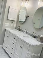 картинка 1 прикреплена к отзыву 2-Light Osimir Bronze Vanity Light Fixture For Bathroom, WL9167-2A от Jason Vigen