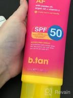 img 1 attached to B.Tan Sunscreen SPF 30 Body Lotion - Vegan & Cruelty-Free With Vitamin C, Jojoba & Argan Oil For Hydration, Quick Absorption, And Sheer Coverage. Reef-Safe And Weighing 7 Fl Oz, Your BFF For Summer. review by Trey Gilbert