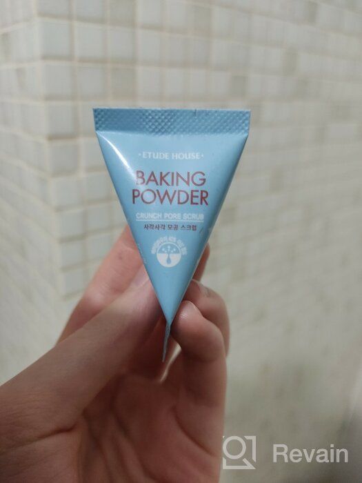 img 1 attached to Etude Baking Powder Crunch Pore Scrub for narrowing pores with soda in pyramids, 7 g review by Ada Plech ᠌