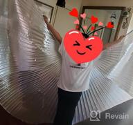 картинка 1 прикреплена к отзыву MUNAFIE Belly Dance Isis Wings With Sticks For Adult Belly Dance Costume Angel Wings For Halloween Carnival Performance от Adam Alvarez