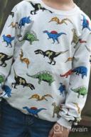 img 1 attached to 🦌 Cozy Reindeer Sweatshirt: Boys' Cotton Pullover Sweater for Winter Wardrobe review by Richard Kuntz