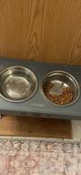img 1 attached to URPOWER Elevated Dog Bowls Adjustable Raised Dog Bowl With 2 Stainless Steel 1.5L Dog Food Bowls Stand Non-Slip No Spill Dog Dish Adjusts To 3 Heights 2.8”, 8”, 12”For Small Medium Large Dogs And Cats review by Stephen Lunn