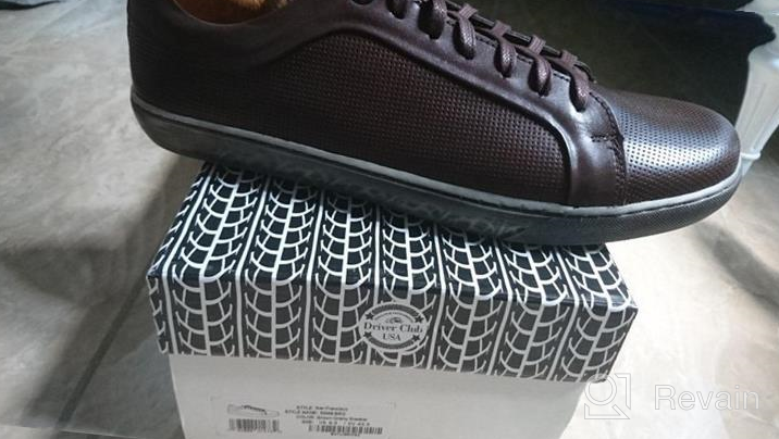img 1 attached to Men's Fashion Sneakers: Leather Francisco Shoes by Driver Club USA review by Juan Lukas
