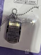 img 1 attached to 👨 Grandson Inspirational Necklace - Empowering You with Bravery, Strength, and Wisdom review by Ronald Taylor