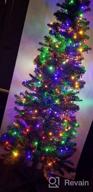 img 1 attached to LetsFunny 108Ft 300 LED Christmas String Lights, Christmas Lights - UL Certified Outdoor & Indoor Fairy Lights Christmas Tree, Patio, Garden, Party, Wedding, Holiday Decoration,Warmlight & Multicolor review by Ali Lariosa