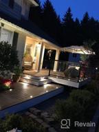 картинка 1 прикреплена к отзыву ZUCKEO Low Voltage Landscape LED Well Lights - 3W, Waterproof, 12V-24V, In-Ground Lights for Outdoor Garden, Driveway, Deck, Step - 8 Pack Warm White от Gary Christon