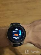 img 2 attached to 📱 Renewed Samsung Galaxy Watch (42mm) Smartwatch (Bluetooth) Compatible with Android/iOS - SM-R810 International Version - No Warranty, Rose Gold Color review by Ahmad ᠌