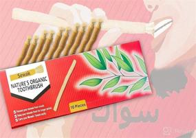 img 2 attached to Miswak Hygiene Organic Natural Toothbrush