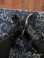 img 1 attached to Stylish And Durable Women'S Waterproof Duck Booties With Mud Rubber And Snow Lace-Up Design review by Logan Goozmer