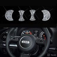 steering decorative diamond accessories compatible interior accessories логотип