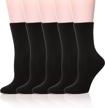 soft and warm women's winter crew socks in thick cotton for maximum comfort by sdbing logo