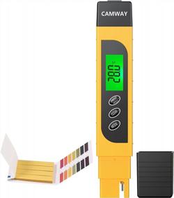 img 4 attached to Accurately Test Water Quality Anywhere With CAMWAY Digital TDS Tester Pen - Portable, Reliable & Easy To Use