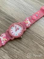 img 1 attached to Bigmeda Kids Watch - 3D Cartoon Analog Quartz Wrist Watch for Boys and Girls, Waterproof Kid Watch with Silicone Strap - Teaching Watch review by Bruce Cavett