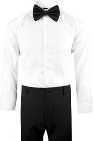 img 3 attached to 👔 Black Boys' Tuxedo Dresswear Size Boys' Clothing available at Suits & Sport Coats
