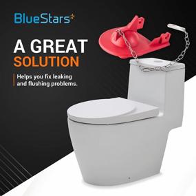 img 3 attached to Blue Stars Ultra Durable 2 Туалетная заслонка - идеальная запасная часть Kohler для туалетов 84314, 85655 и 89825