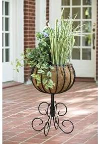 img 1 attached to Gardman Blacksmith Patio Urn: 14" Width X 24.5" Height - No Longer In Production
