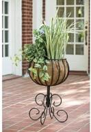 gardman blacksmith patio urn: 14 дюймов в ширину и 24,5 дюймов в высоту — больше не производится логотип