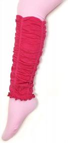 img 2 attached to Bowbear Baby Leg Warmers: Polka Dot & Solid Color Styles