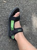 img 1 attached to 👟 Kulebear Summer Sports Sandals - Outdoor Boys' Shoes with Sandals review by Sean Castator