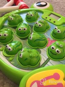 img 5 attached to 2 Hammers Baby Interactive Fun Toys: INvench Super Frog Game Toddler Activities Games With Music & Light For Boys Girls Ages 2-6