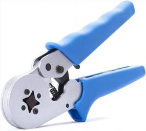 img 3 attached to Haicable Wire Crimper Plier For Terminals And Sleeves: LXC8 6-4A Square Crimping Tool (0.25-6Mm2)