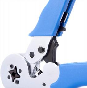 img 2 attached to Haicable Wire Crimper Plier For Terminals And Sleeves: LXC8 6-4A Square Crimping Tool (0.25-6Mm2)