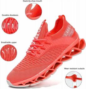 img 1 attached to 👟 Women's Running Shoes: Blade Tennis Walking Fashion Sneakers - Breathable & Non-Slip Gym Sports Work Trainers.