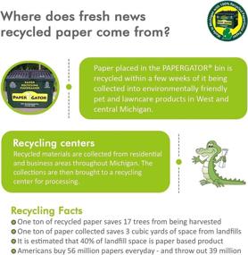img 1 attached to 🌿 Environmentally Friendly Fresh News Recycled Paper Cat Litter Pellets: Ideal for Eco-Conscious Cat Owners