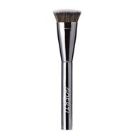 goerti oval flat foundation brush - premium kabuki brush for liquid foundation, cream and powder - ideal for buffing and full face cosmetic blending logo