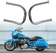 fits 2022 indian challenger limited chief vintage 2014-2020 rear highway bars saddlebag crash guards for chieftain 116 111 - roadmaster elite classic (chrome bar) логотип