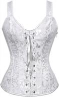 stylish lace-up corset top for women - sexy overbust shapewear and bustier logo