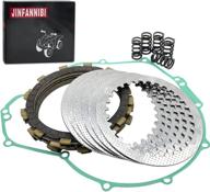 🛠️ jinfannibi complete clutch kit with heavy-duty springs and gasket, suitable for kawasaki ninja 650 650r ex650 versys 650 kle650 vulcan s 650 en650 логотип