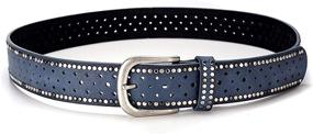 img 2 attached to Womens Wemi Western Cowgirl Studded Women's Accessories - Belts