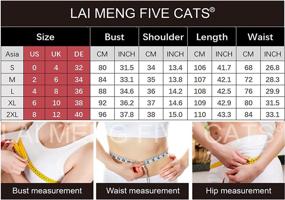 img 3 attached to LAI MENG FIVE CATS Cocktail Dresses for Women - Stylish Women's Clothing