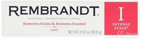 img 4 attached to 🦷 Intense Whitening Toothpaste with Fluoride for Optimal Oral Care by Rembrandt