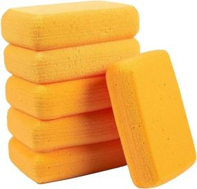 img 3 attached to Blue Panda Pack Synthetic Sponges