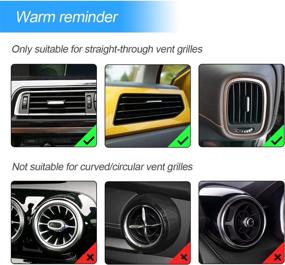 img 2 attached to AUKEPO 10 PCS Bling Car Air Vent Outlet Trim