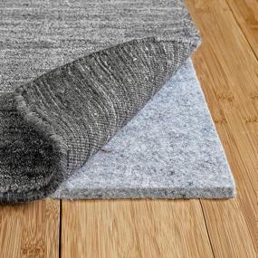 img 4 attached to Rug Pad USA 5'X7' 3/8" Thick Felt Rug Cushioning Pad - Safe For Hardwood Floors & All Finishes