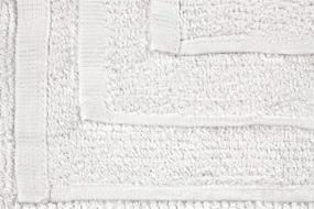 img 2 attached to 🔲 Nouvelle Legende Ribbed Bar Mop Towel - Quality Cotton, 16x19 Inches, White (Pack of 25)