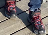 img 1 attached to VITUOFLY Boys Boots Adventure Anti Skid Girls' Shoes review by Amy Williams