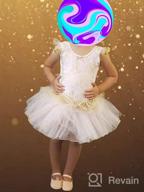 img 1 attached to BAOHULU Ballet Dance Leotards with Skirted 🩰 Tutu for Girls, Princess Dress for Ages 3-8 Years review by Crystal Drake