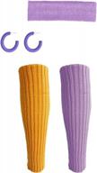 женские вязаные гетры: вязаные крючком длинные носки 80-х годов для взрослых логотип