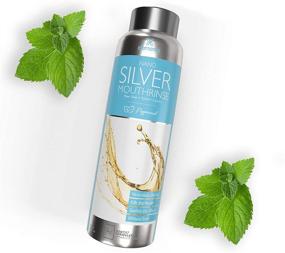 img 1 attached to Silver Peppermint Mouthwash: Advanced Formula for Strengthening Oral Health