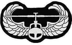 img 1 attached to US Army Air Assault Wing Decorative Patches: Iron On Patch - 4-1/8" - Shop Now!