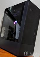 картинка 1 прикреплена к отзыву Vetroo AL600 Black Mid-Tower ATX PC Case, Pre-Installed 3X120Mm ARGB Fans, 3X120Mm Regular Fans, Top 360Mm Radiator Support Mesh Computer Gaming Case, Controller Hub Included от Chris Budenski