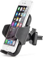 📱 ikross lock clip air vent car mount - universal phone holder for vehicle, compatible with smartphone/iphone & more logo