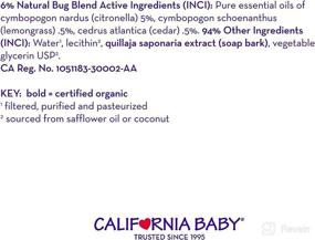 img 1 attached to California Baby Natural Bug Blend (Travel Size) - 2oz (2-Pack): Pure Protection for your Outdoor Adventures