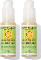 california baby natural bug blend (travel size) - 2oz (2-pack): pure protection for your outdoor adventures логотип