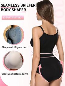 img 2 attached to Sculpt Your Body With JOYSHAPER Bodysuit Shapewear Tummy Control For Women