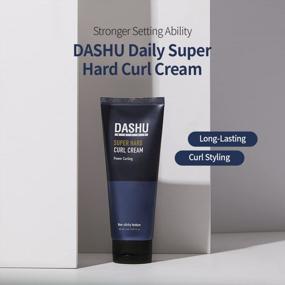 img 3 attached to DASHU Daily Super Hard Curl Cream 5.07Fl Oz - For Curl Hair, Curl Defining Cream, Beneficial Nutrients For Hair, Stronger Curl Without Stickiness